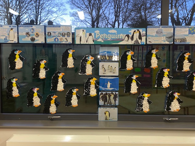 Crepe Paper Penguins