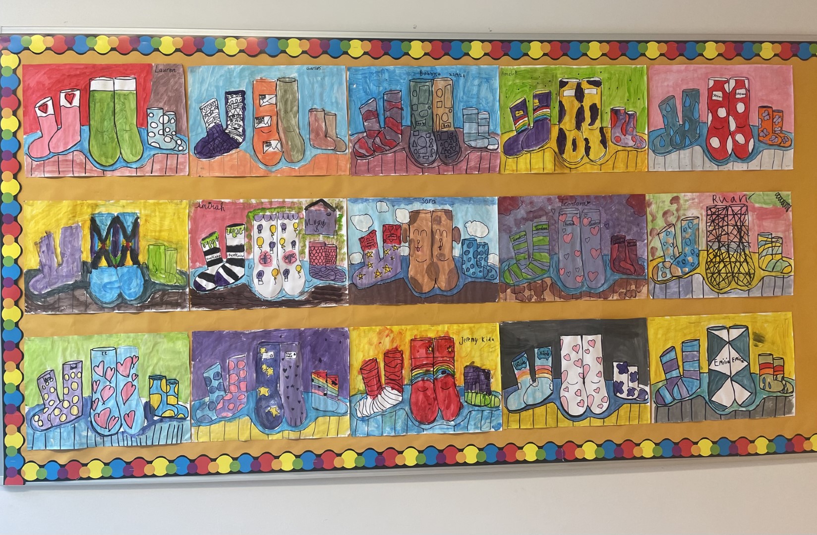 Ms Hegarty's Class Artwork