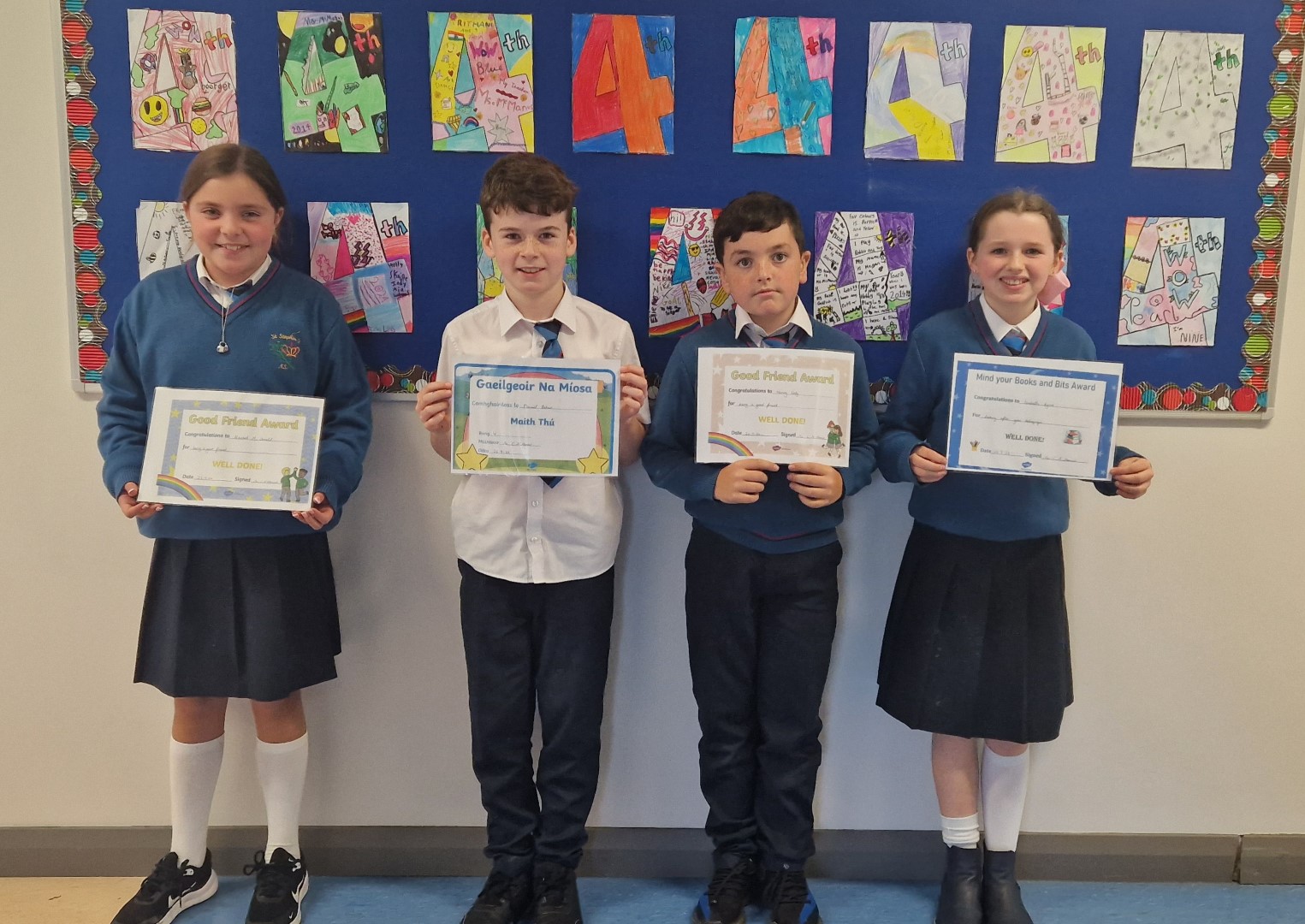Ms McManus' Class Assembly Awards