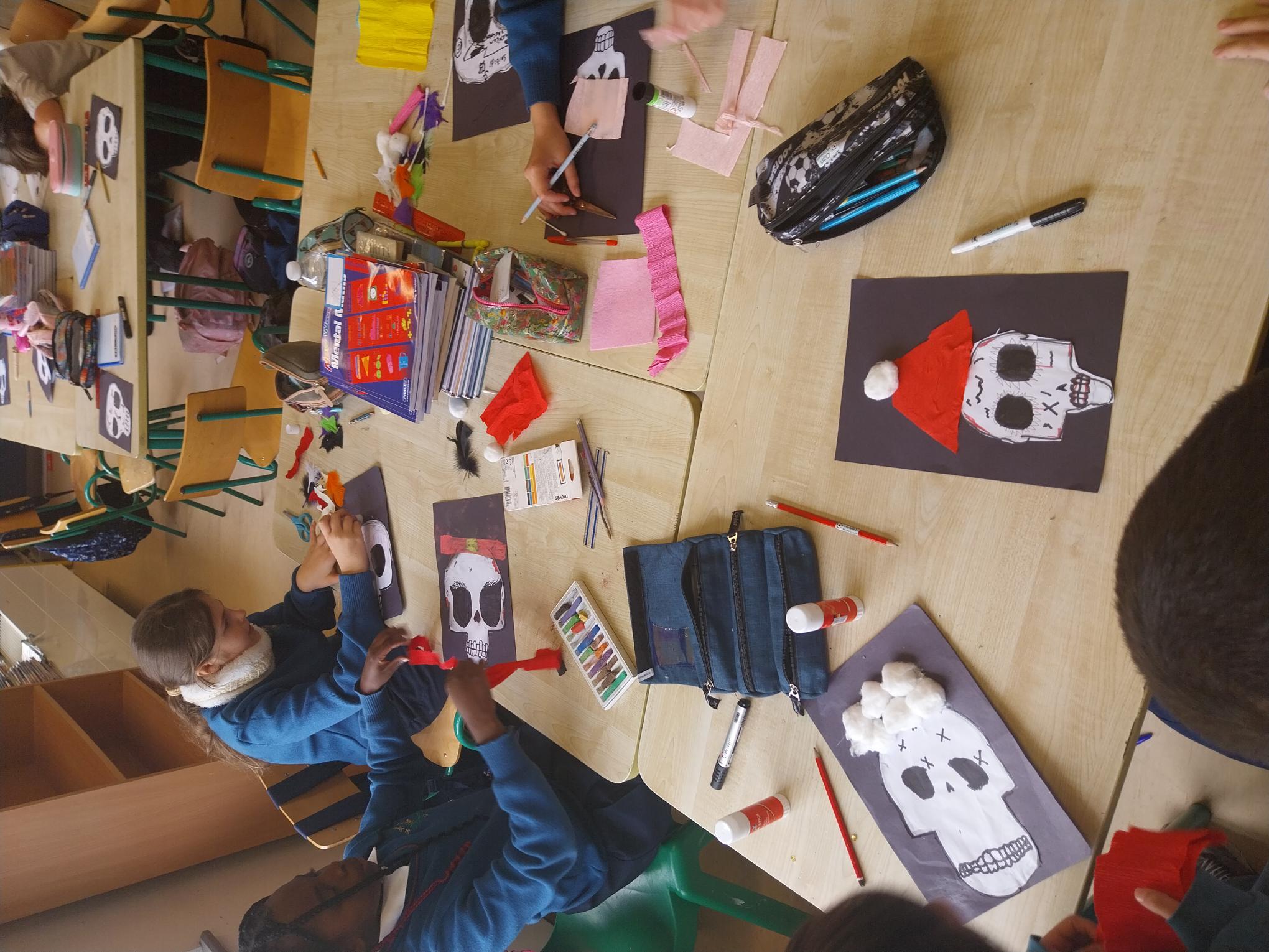 Ms Flood's Class Halloween Art Image 1