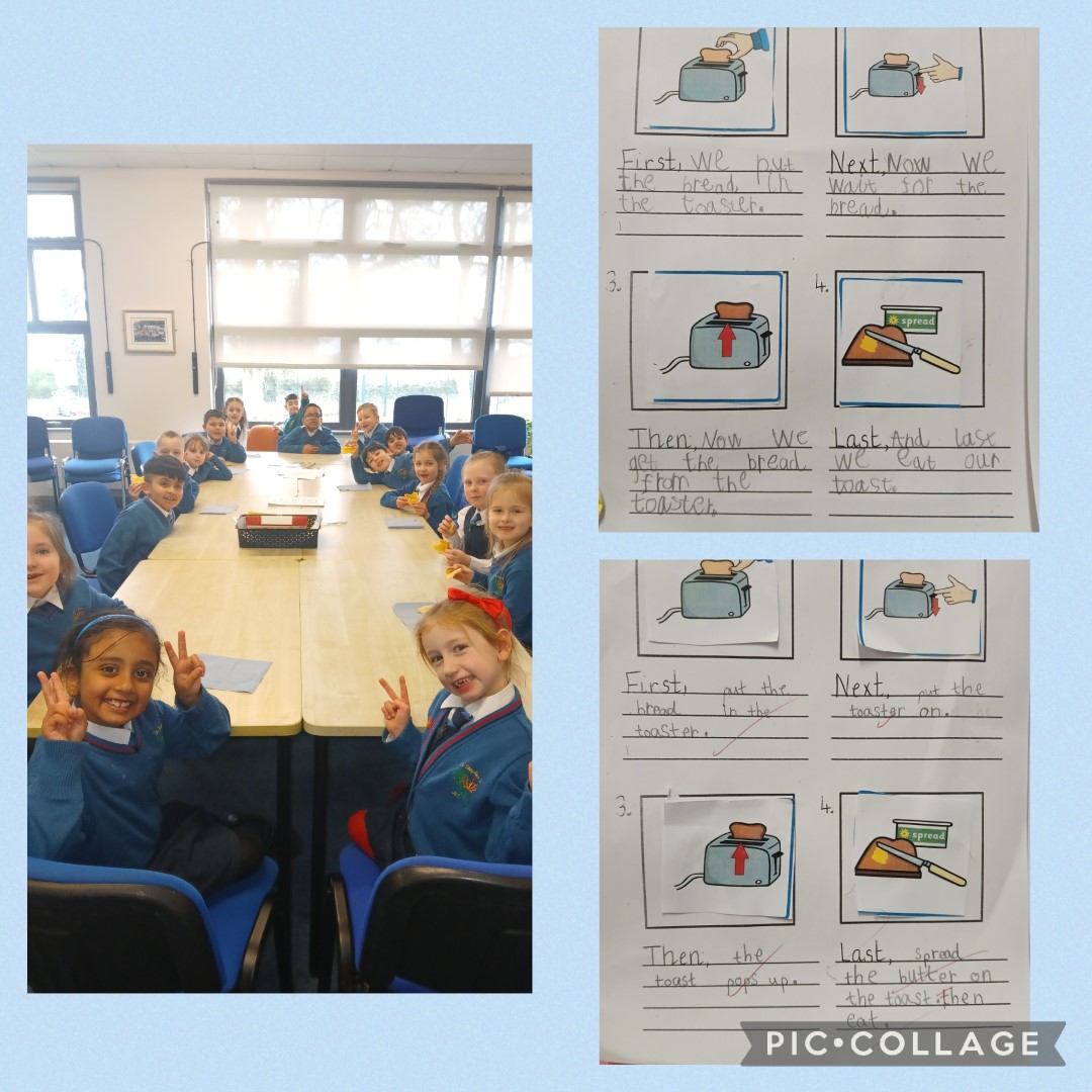 Toast Writing Activity